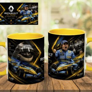 Чашка Фернандо Алонсо Fernando Alonso Renault Рено Formula 1