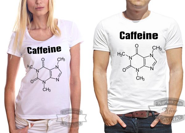 Футболка химическая формула кофеин