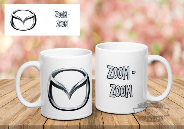 кружка Mazda zoom zoom
