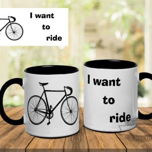 чашка i want to ride