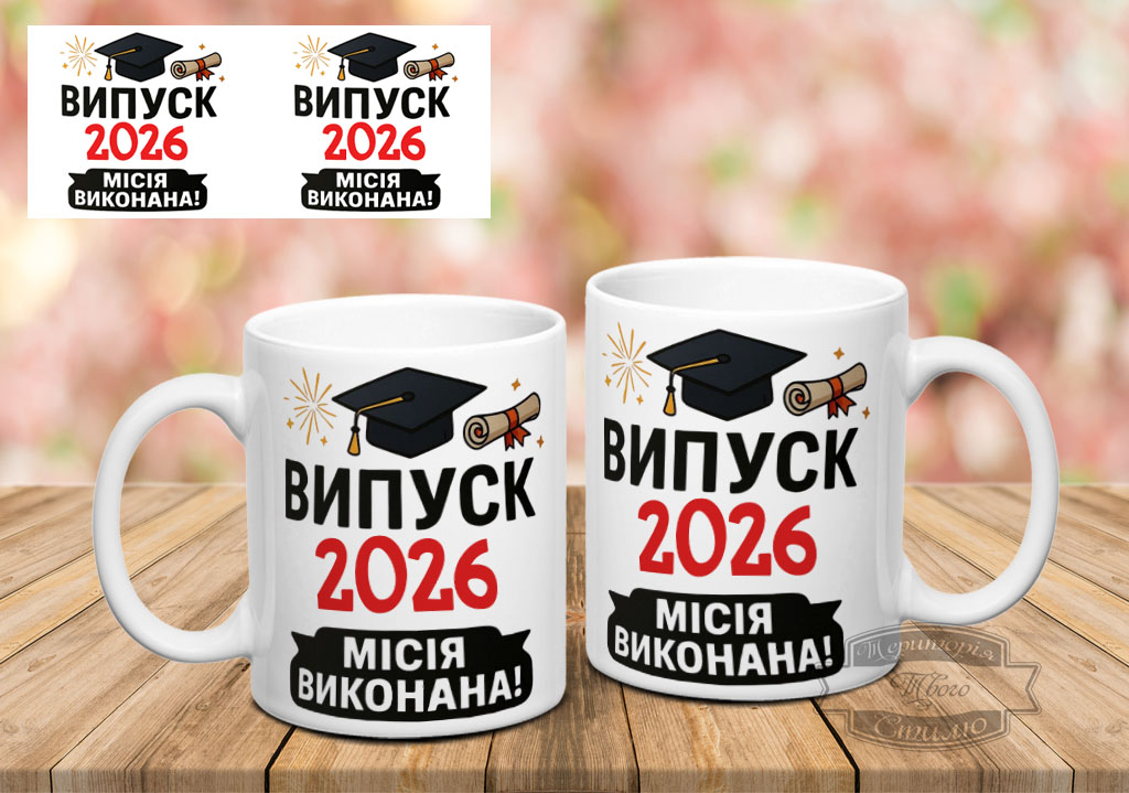 Чашка Місія виконана 2026 Випуск