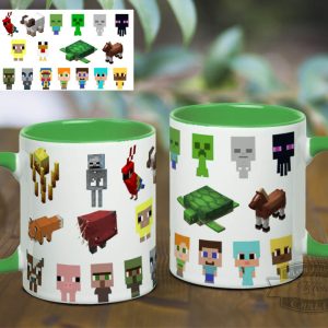 Чашка герої майнкрафт